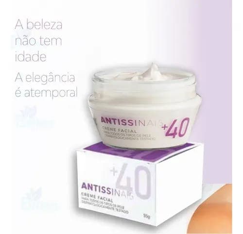 Antissinais +40 Creme Facial